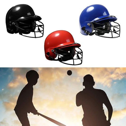 Baseball Batting Helmet with Facemask