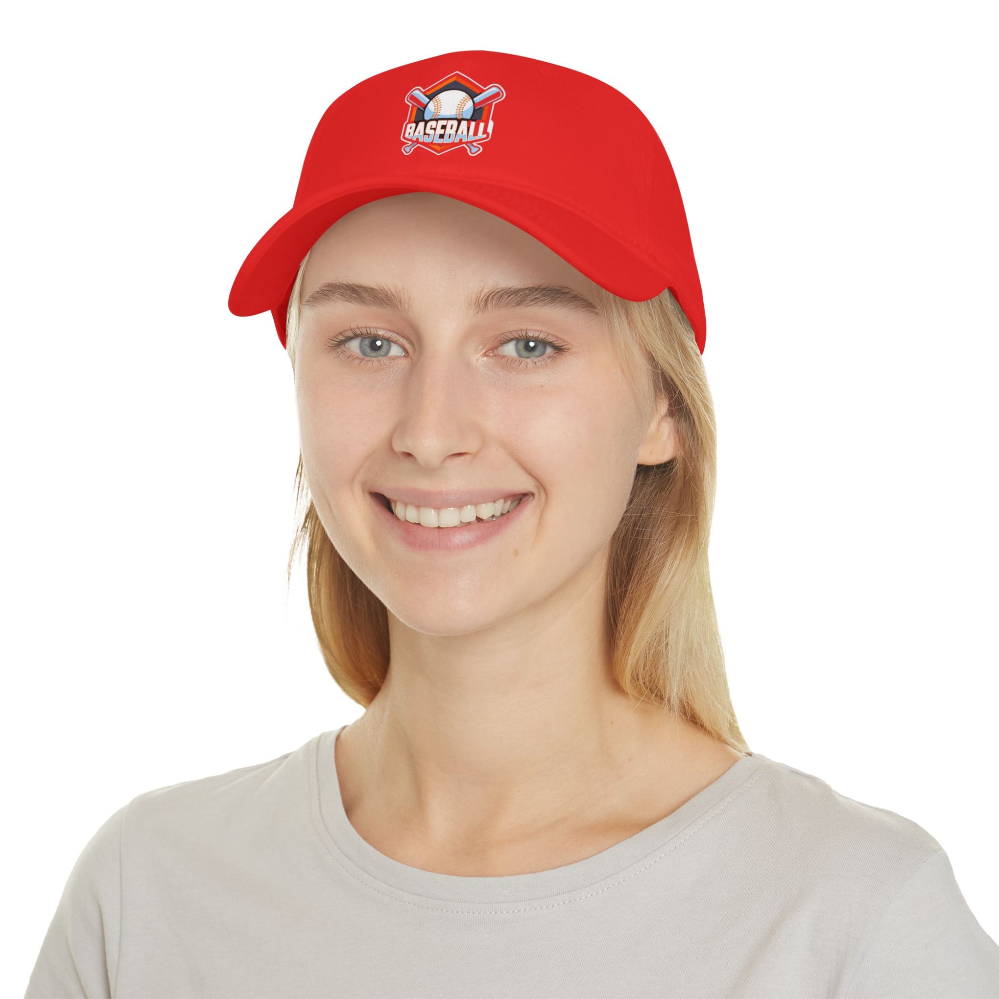 Custom Crimson Champion Baseball Cap