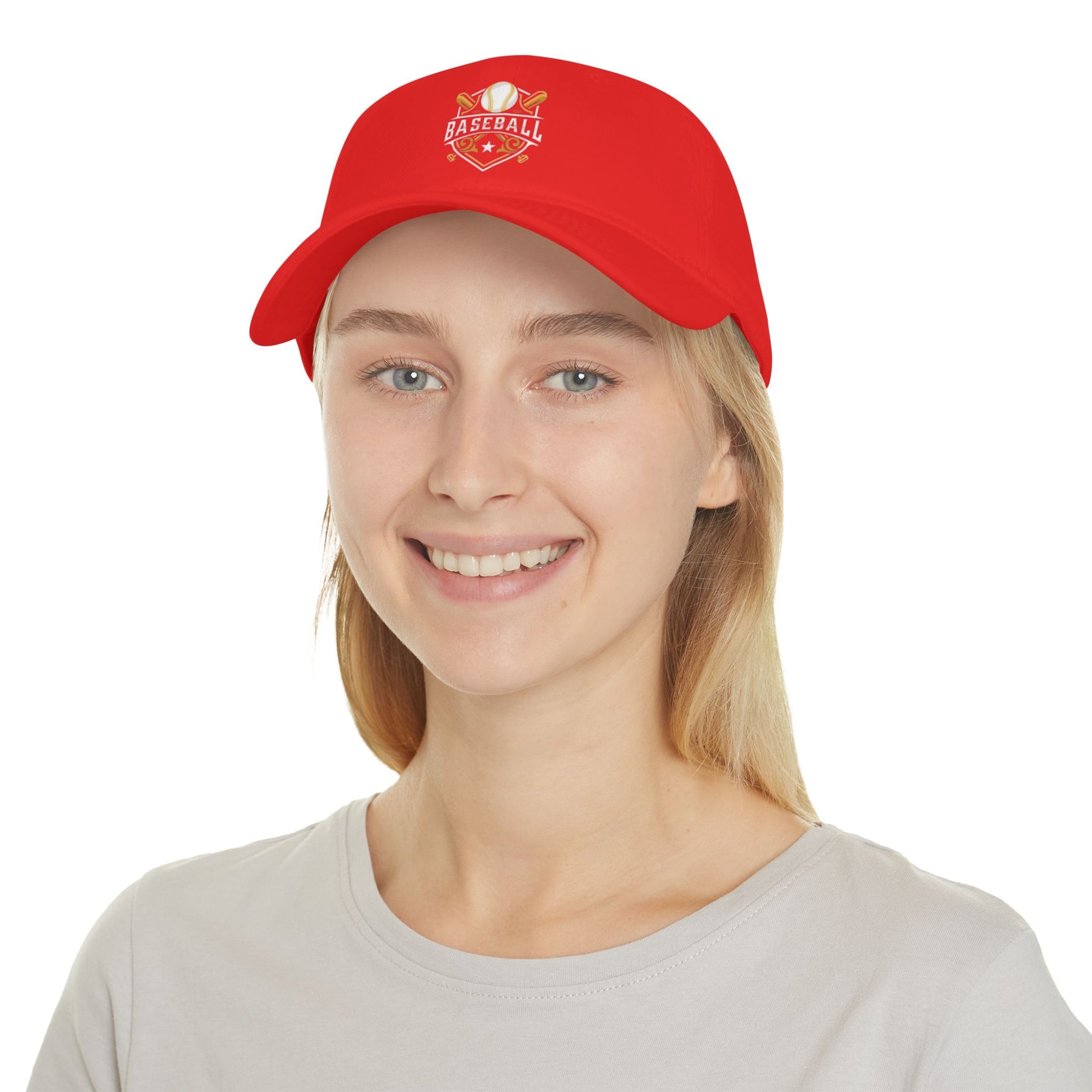 Custom Crimson Clash Baseball Tournament Cap