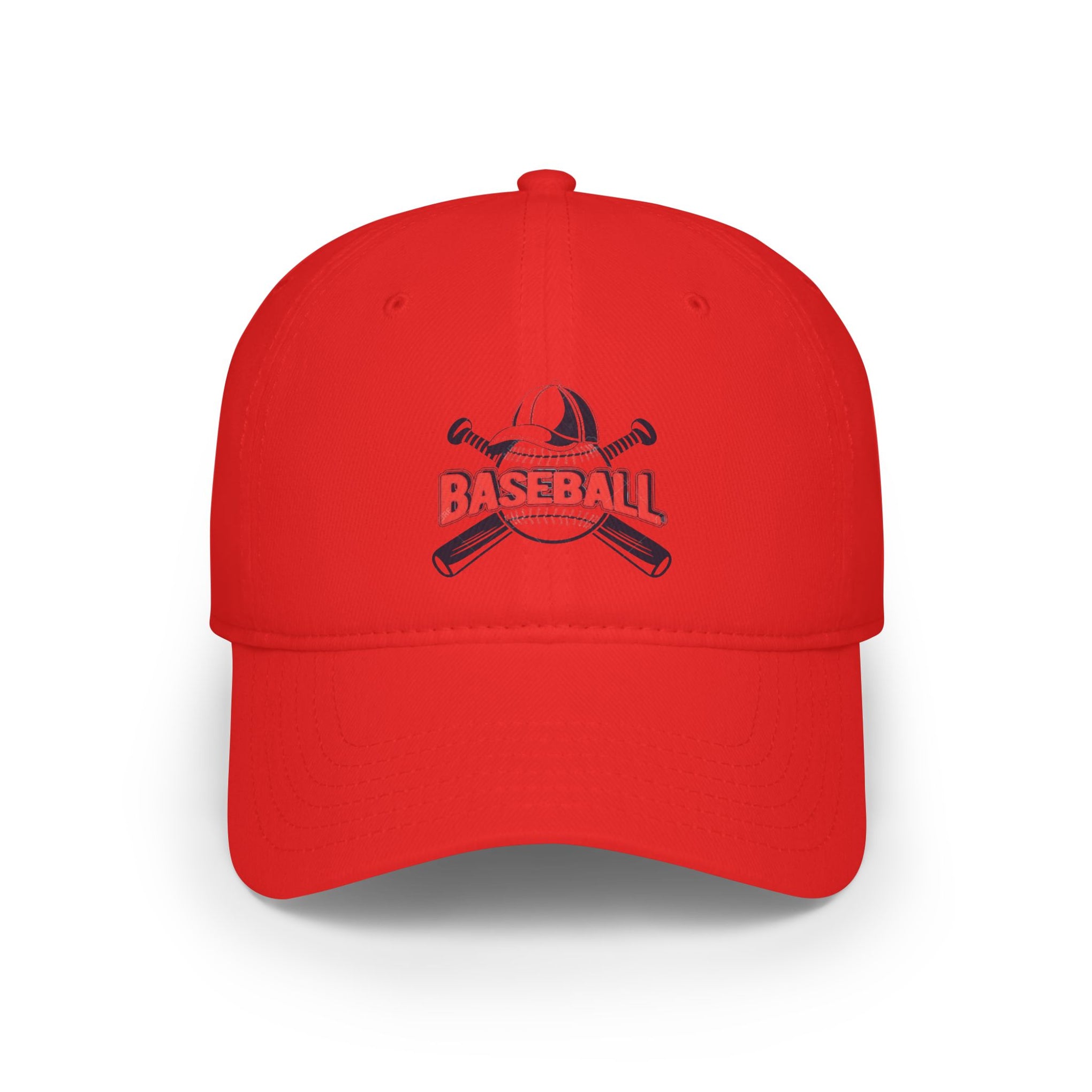 Custom Red Baseball Tournament Cap