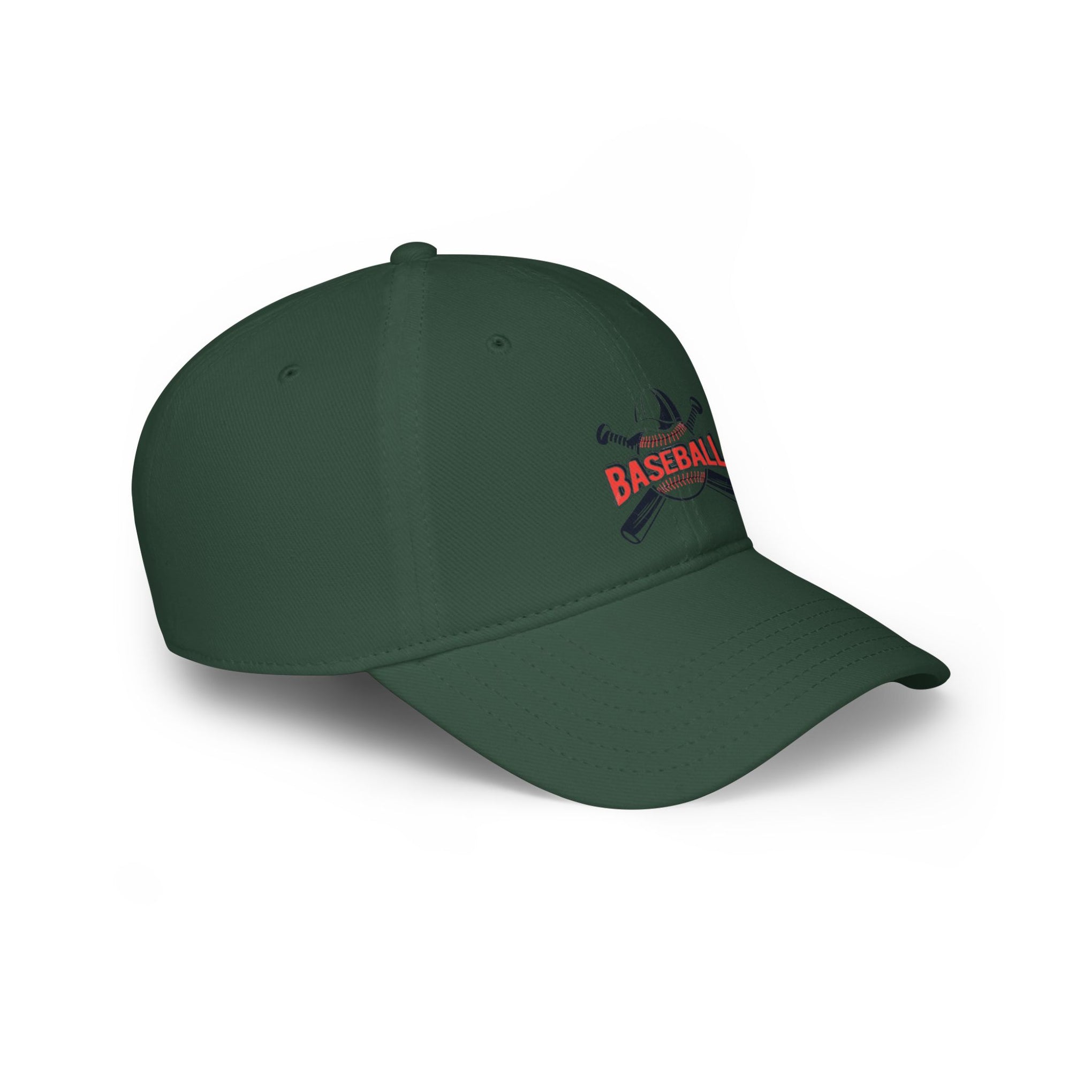Custom Red Baseball Tournament Cap
