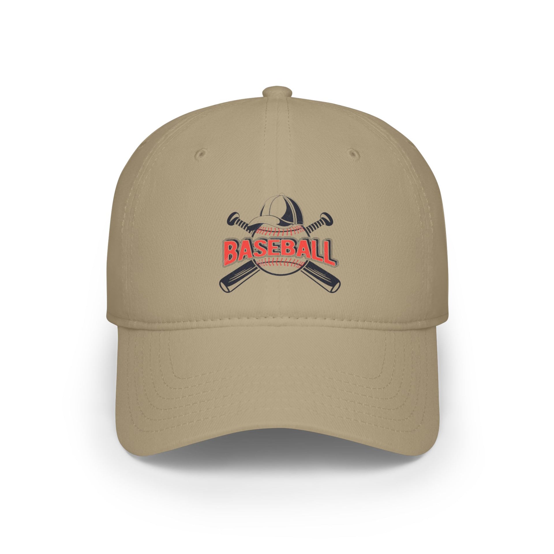 Custom Red Baseball Tournament Cap