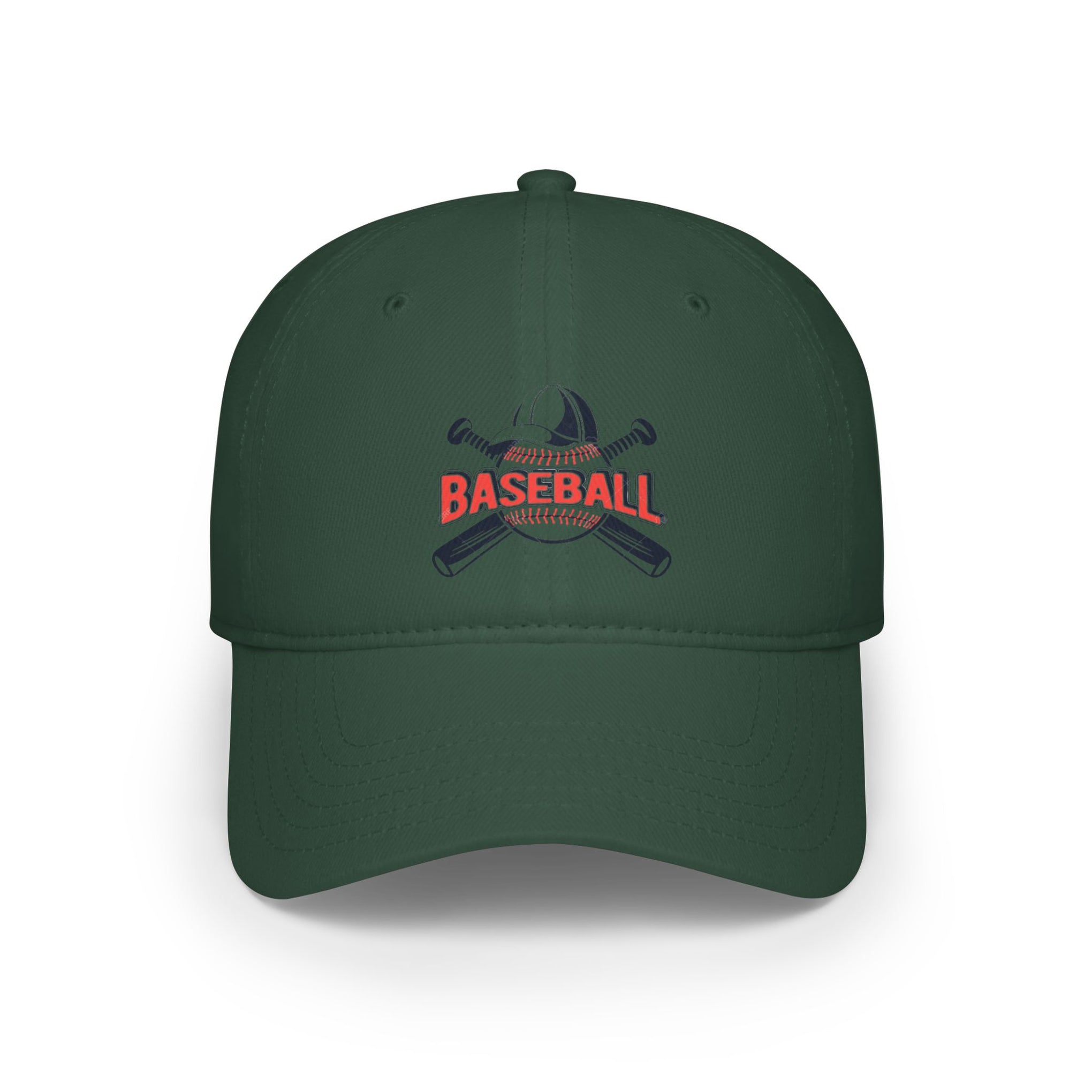 Custom Red Baseball Tournament Cap