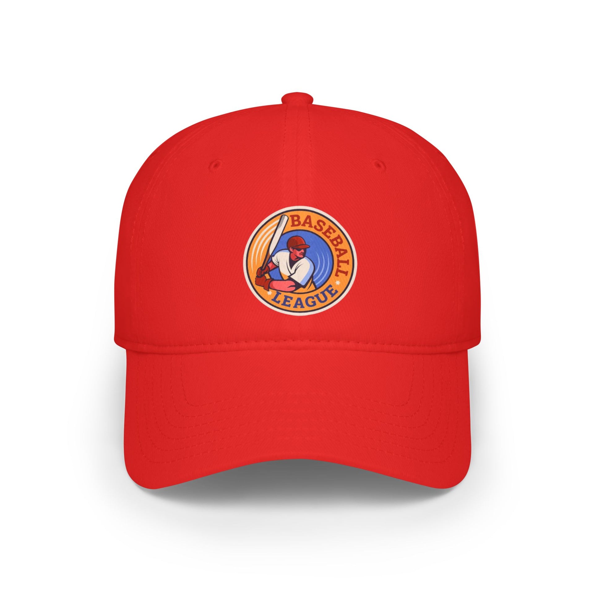 Custom Scarlet Victory Baseball Cap