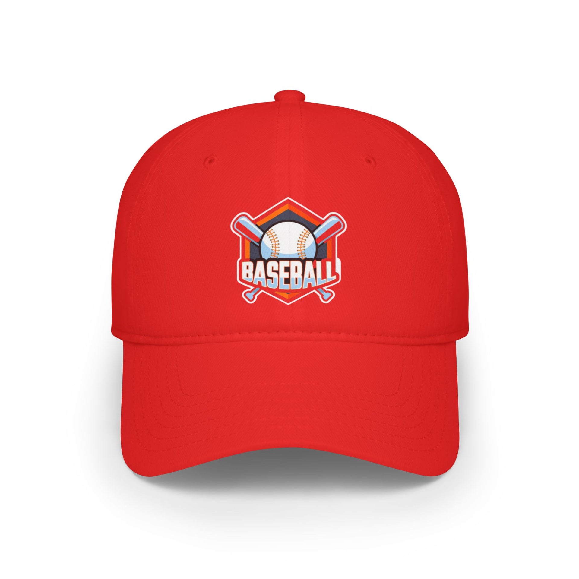 Custom Crimson Champion Baseball Cap