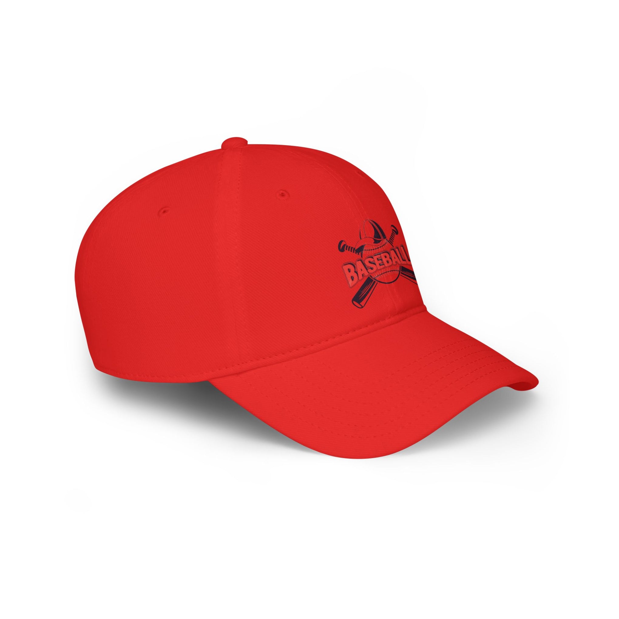 Custom Red Baseball Tournament Cap
