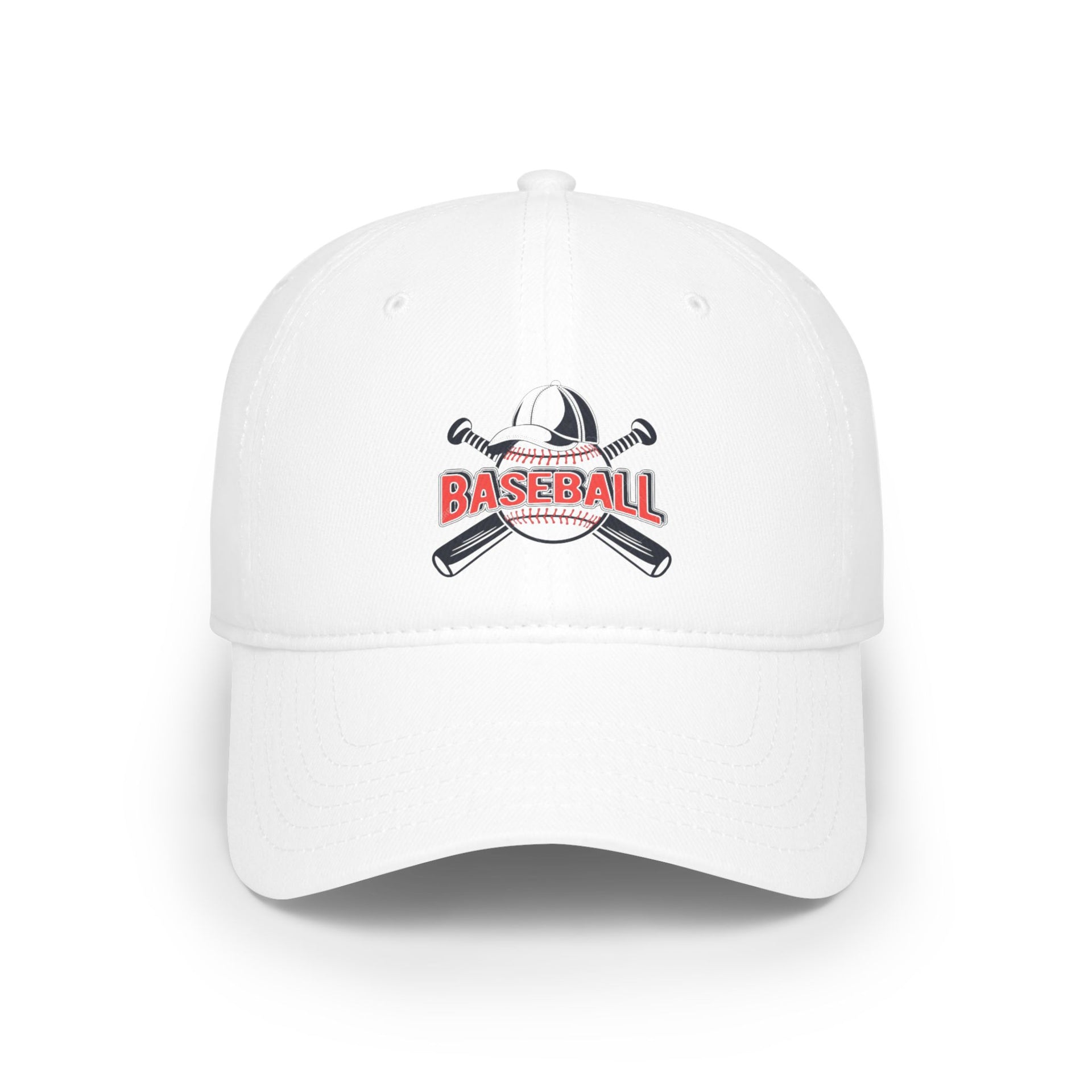 Custom Red Baseball Tournament Cap