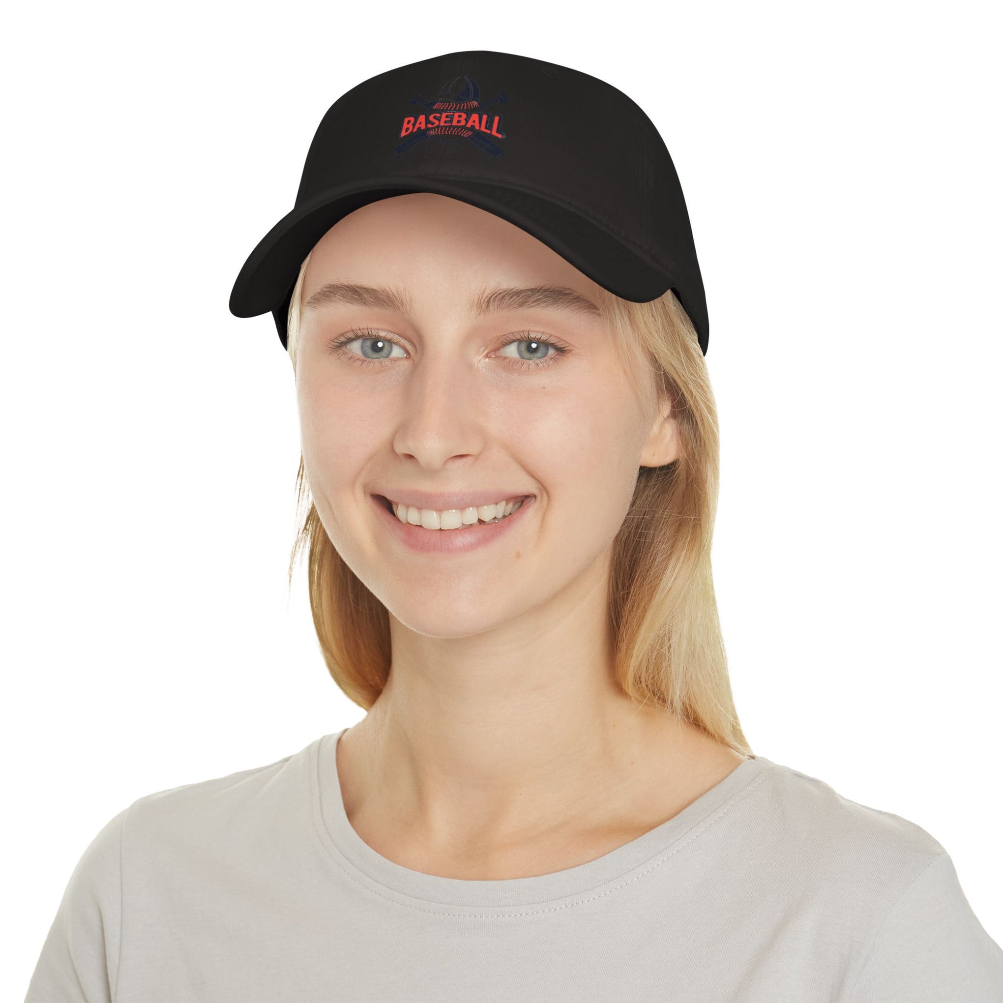 Custom Red Baseball Tournament Cap