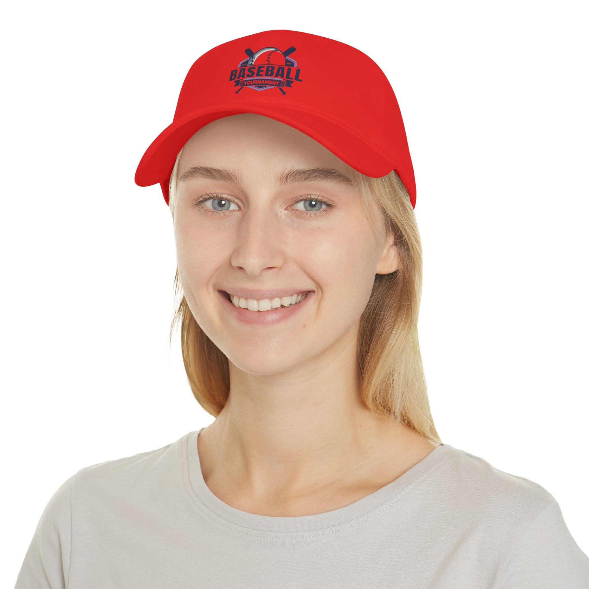 Bold Scarlet Victory Cap