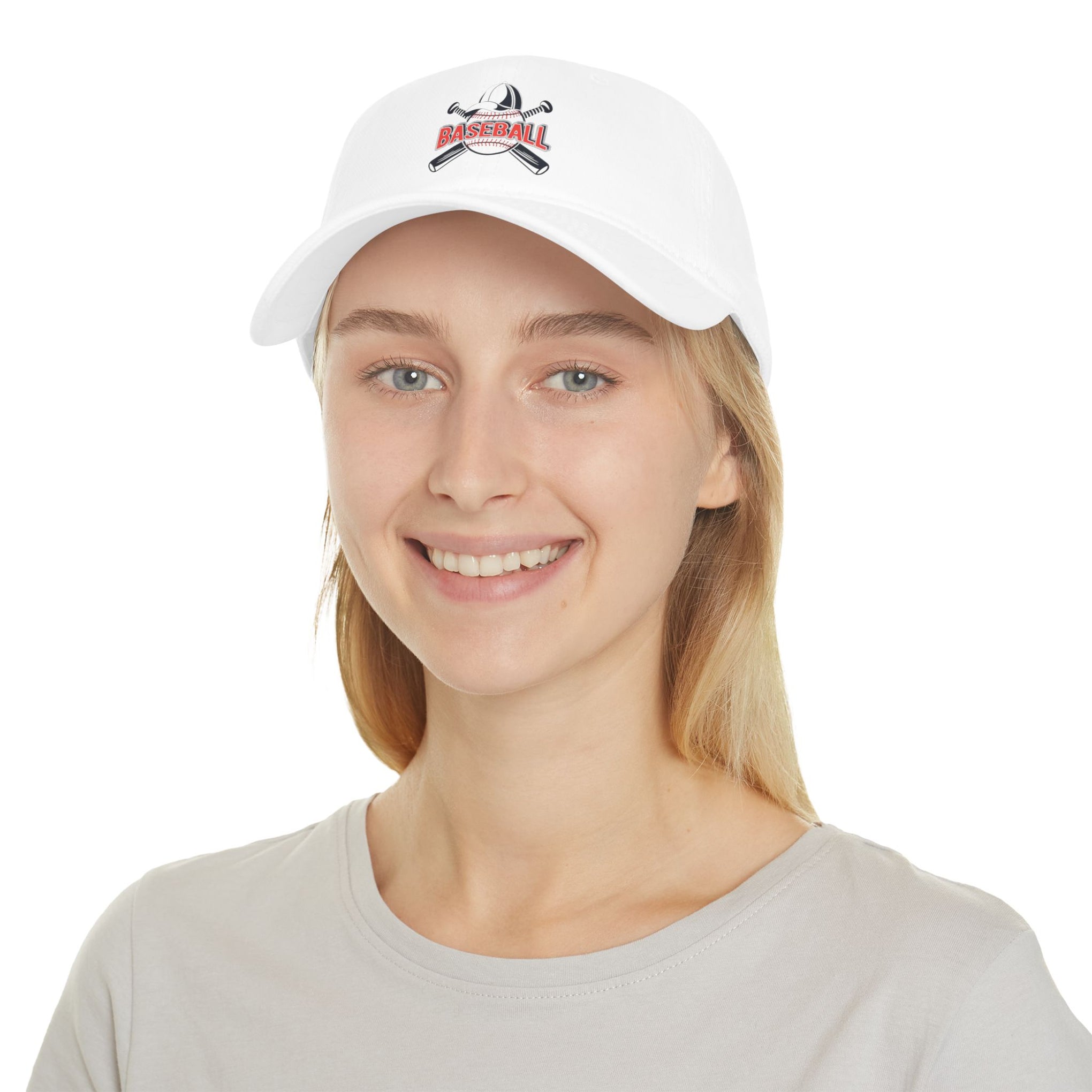 Custom Red Baseball Tournament Cap