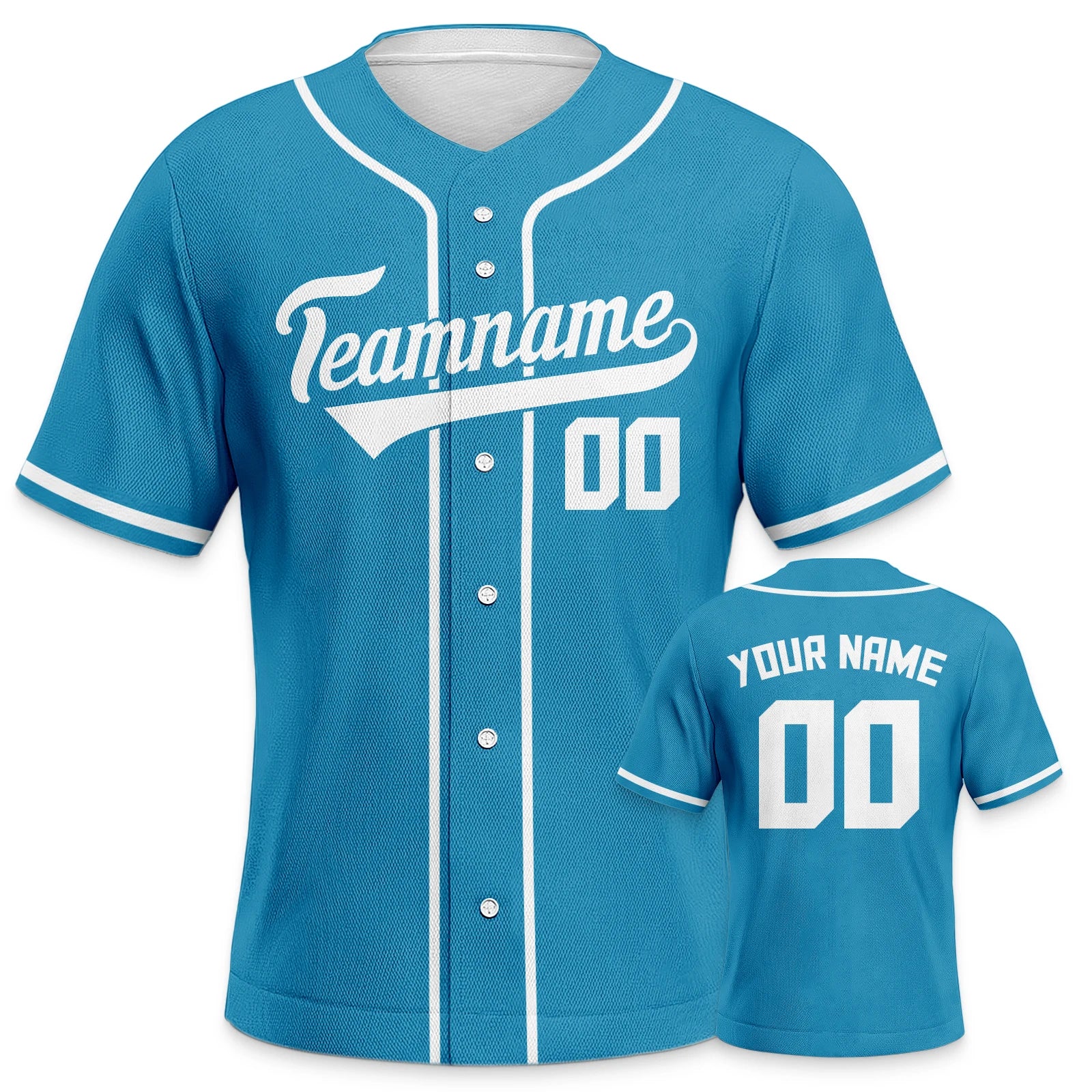 Personalized Men's Baseball Jersey