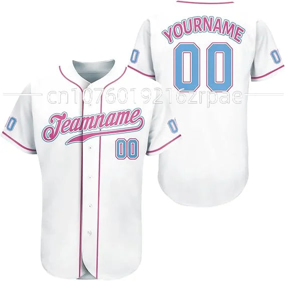 Customizable Baseball Jersey Team Shirt