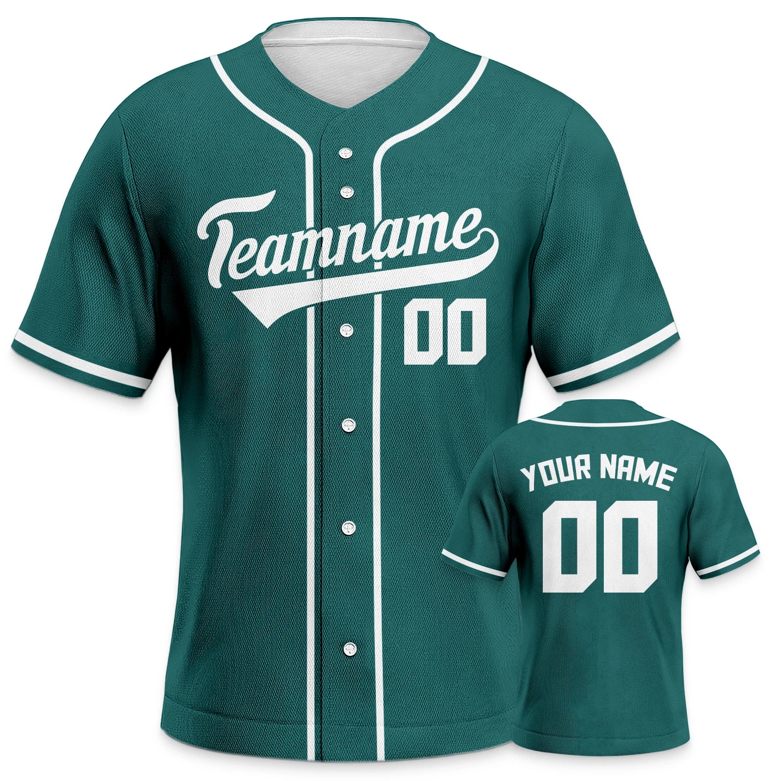 Personalized Men's Baseball Jersey