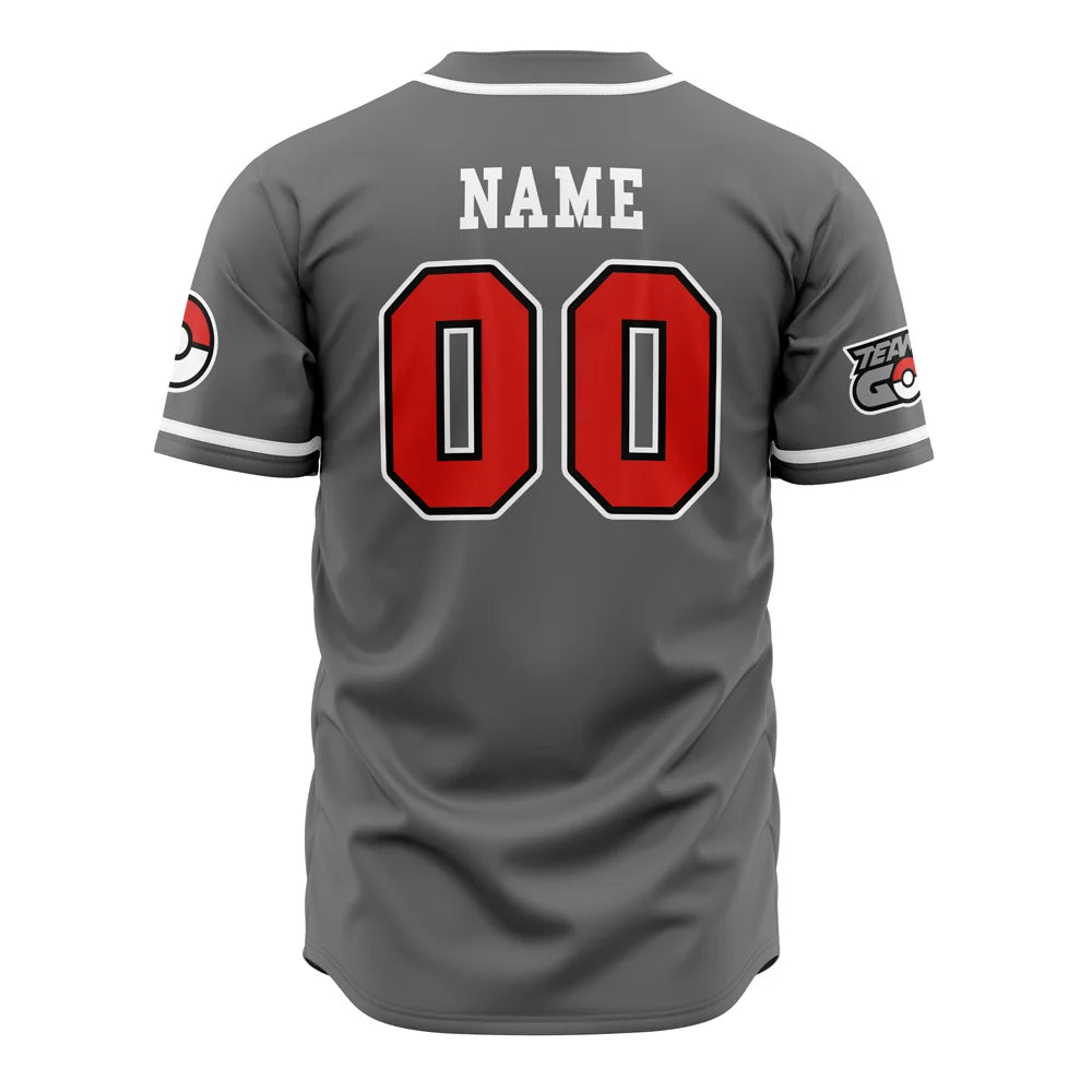 Custom Team Rocket Grunt Baseball Jersey