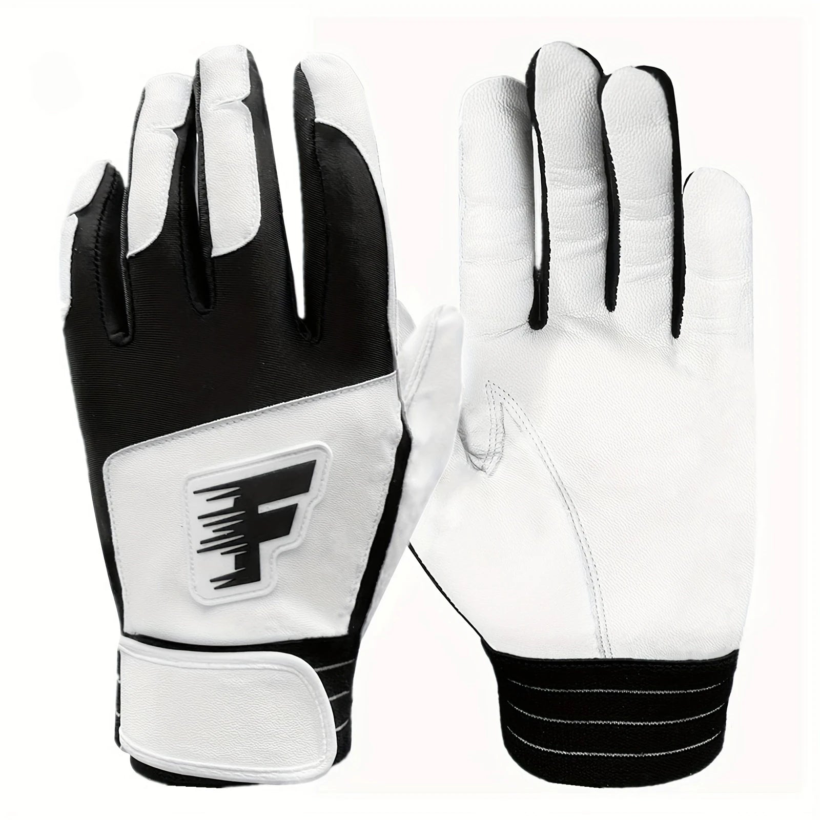Kids Cabretta PU Leather Batting Gloves