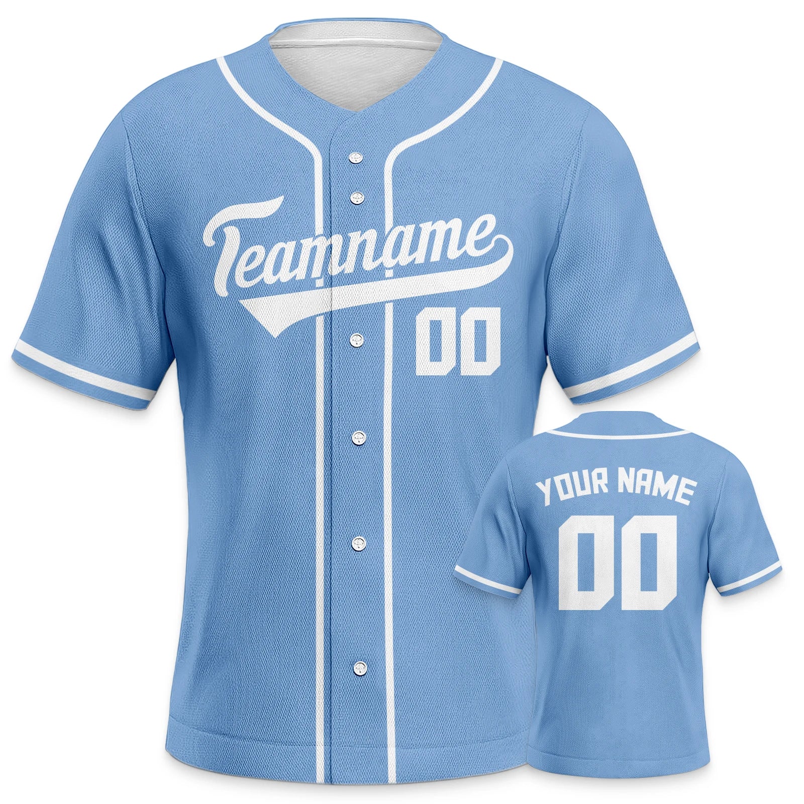 Personalized Men's Baseball Jersey