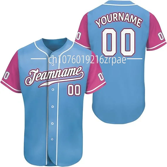 Customizable Baseball Jersey Team Shirt