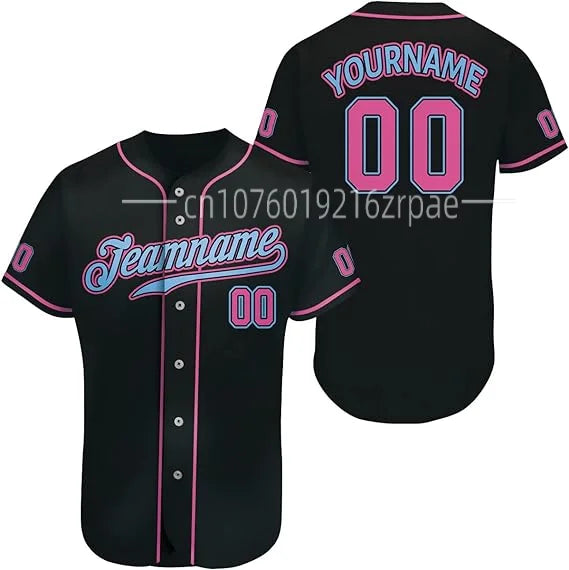 Customizable Baseball Jersey Team Shirt