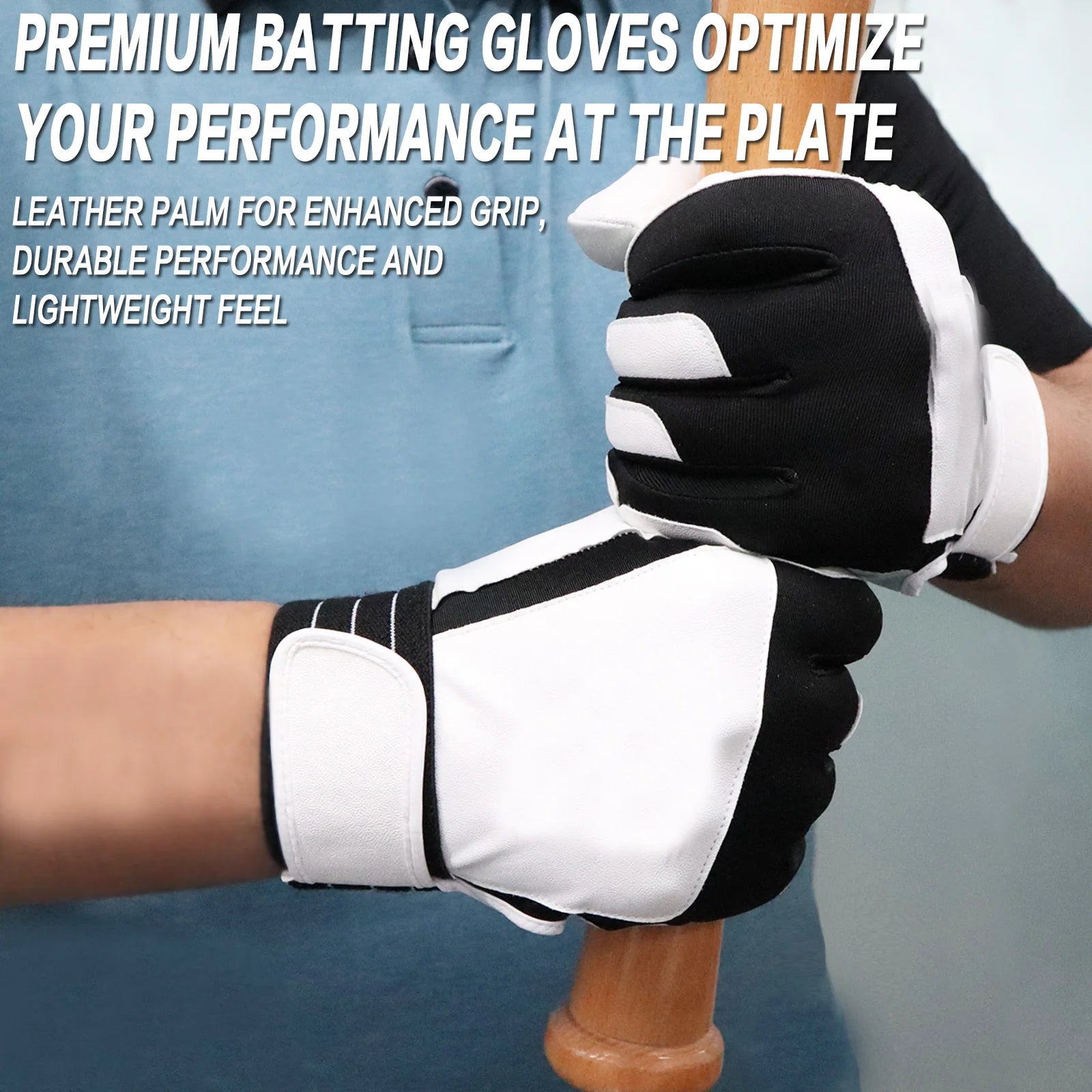 Men's Cabretta Leather Batting Gloves