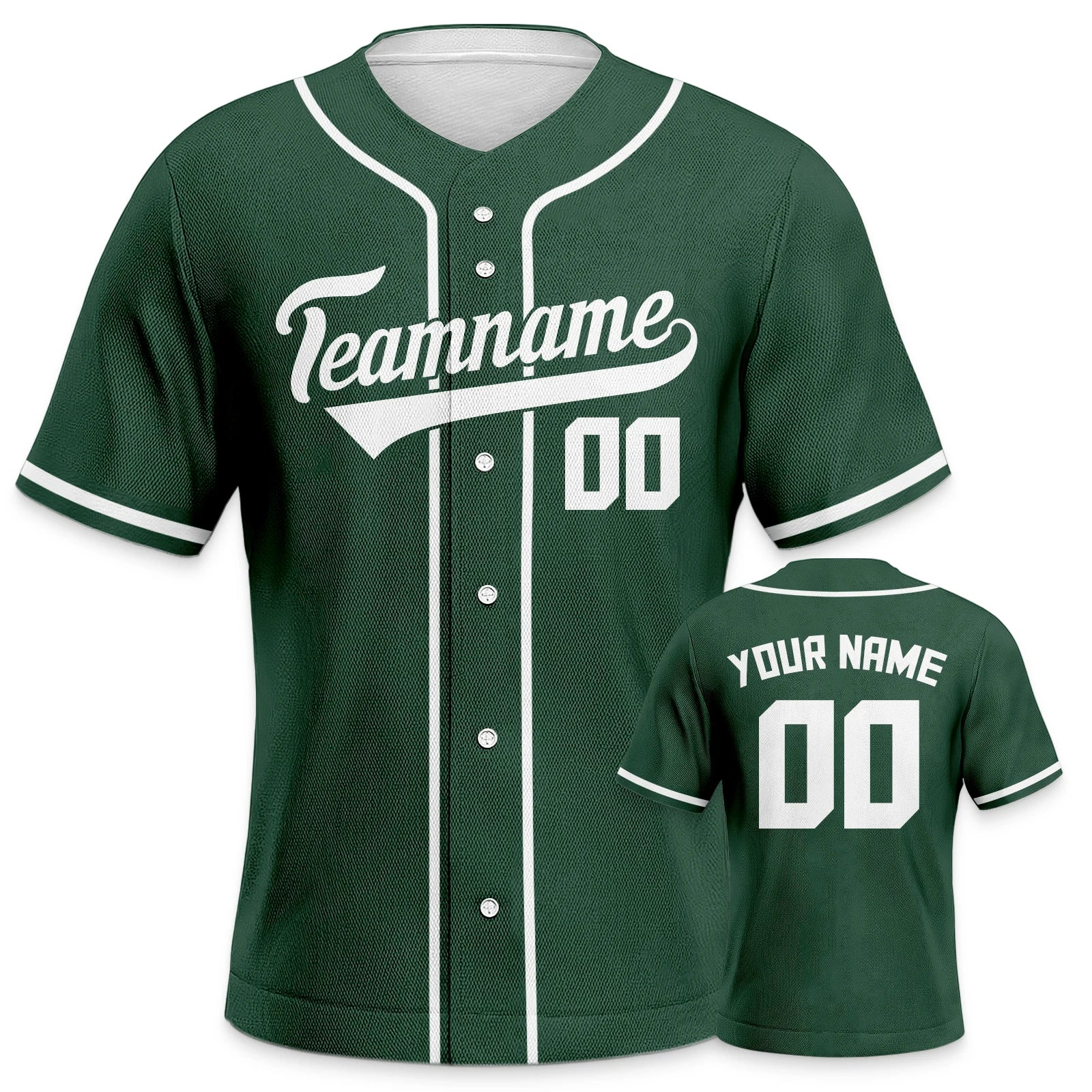 Personalized Men's Baseball Jersey