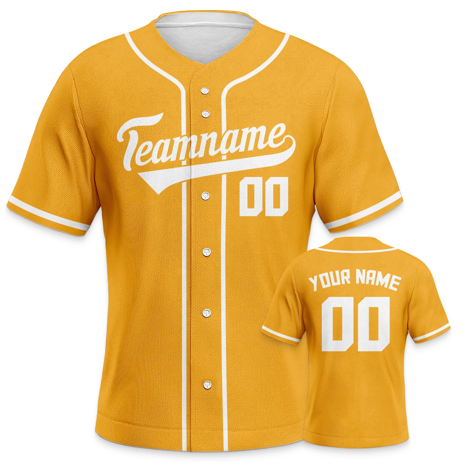 Personalized Men's Baseball Jersey