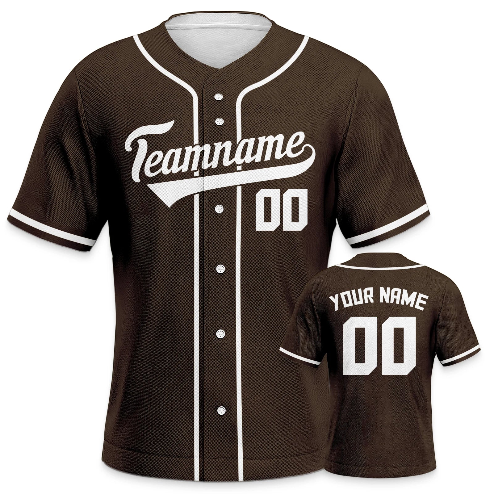 Personalized Men's Baseball Jersey