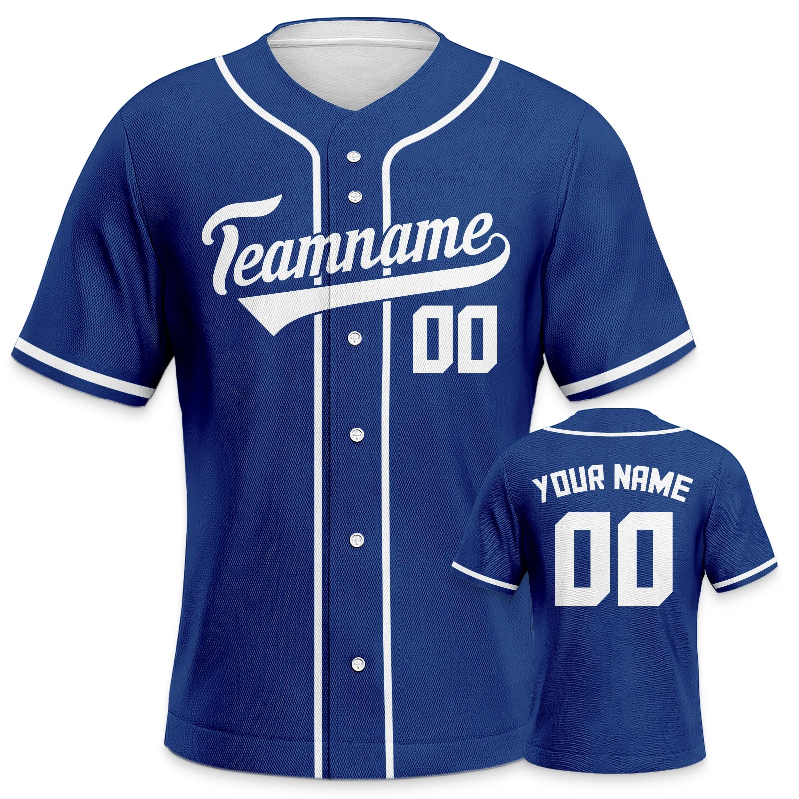 Personalized Men's Baseball Jersey