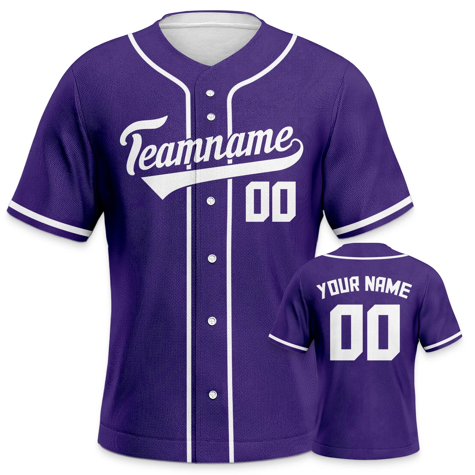 Personalized Men's Baseball Jersey