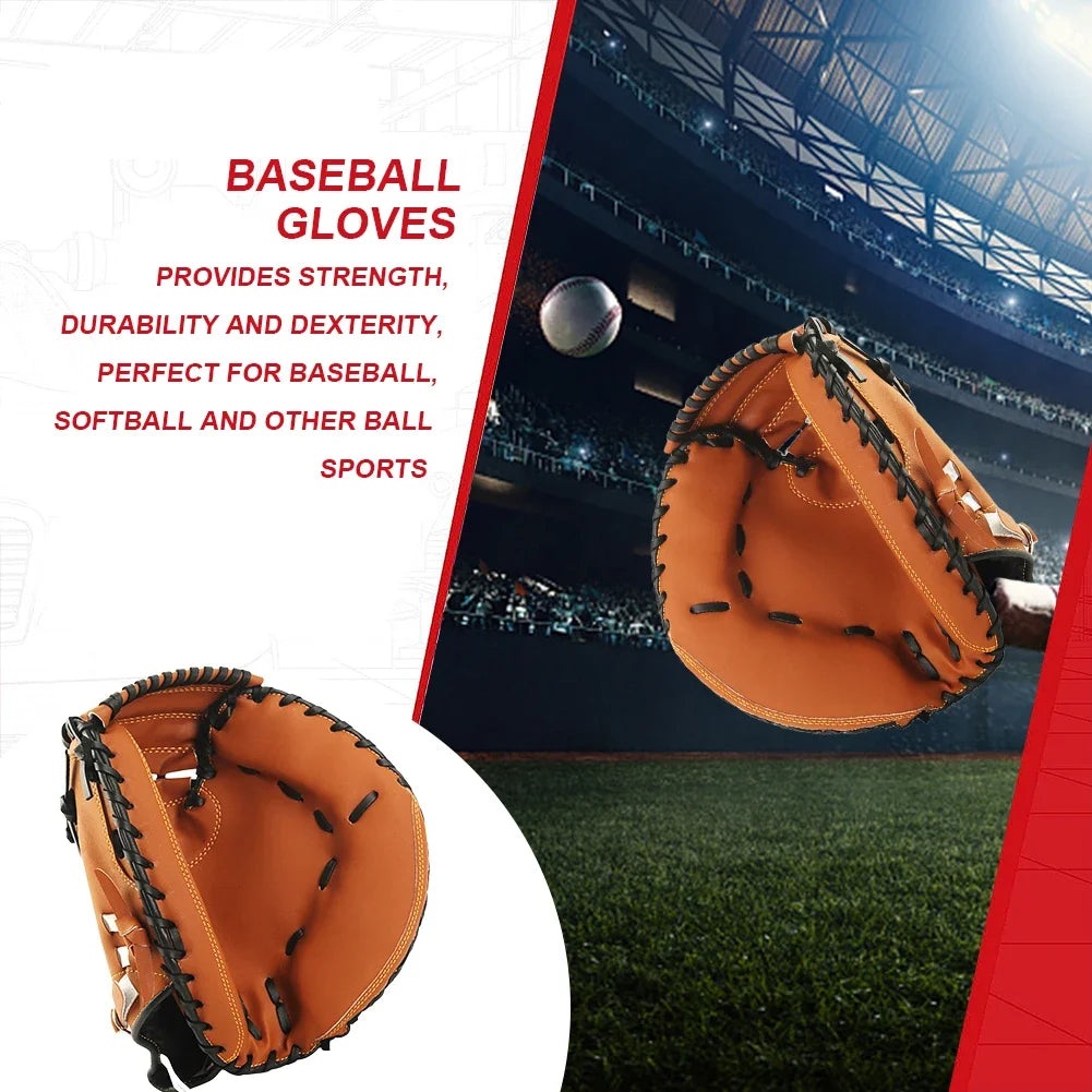 PU Leather Baseball Catcher Mitt
