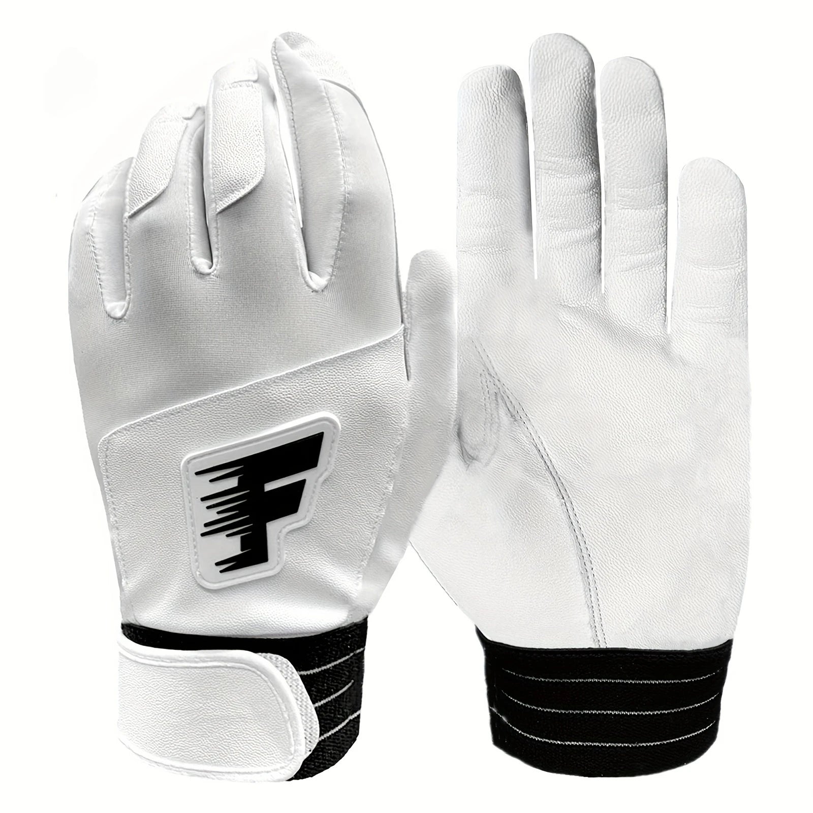 Kids Cabretta PU Leather Batting Gloves