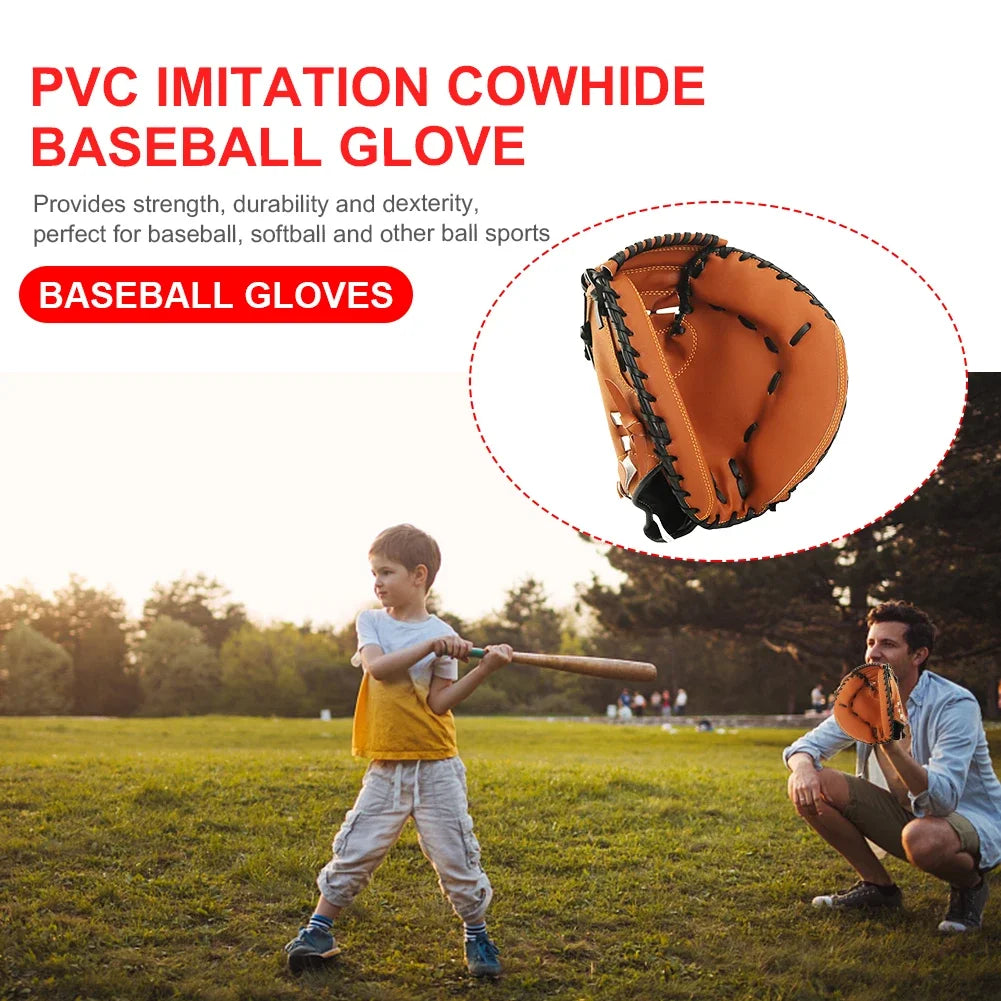 PU Leather Baseball Catcher Mitt