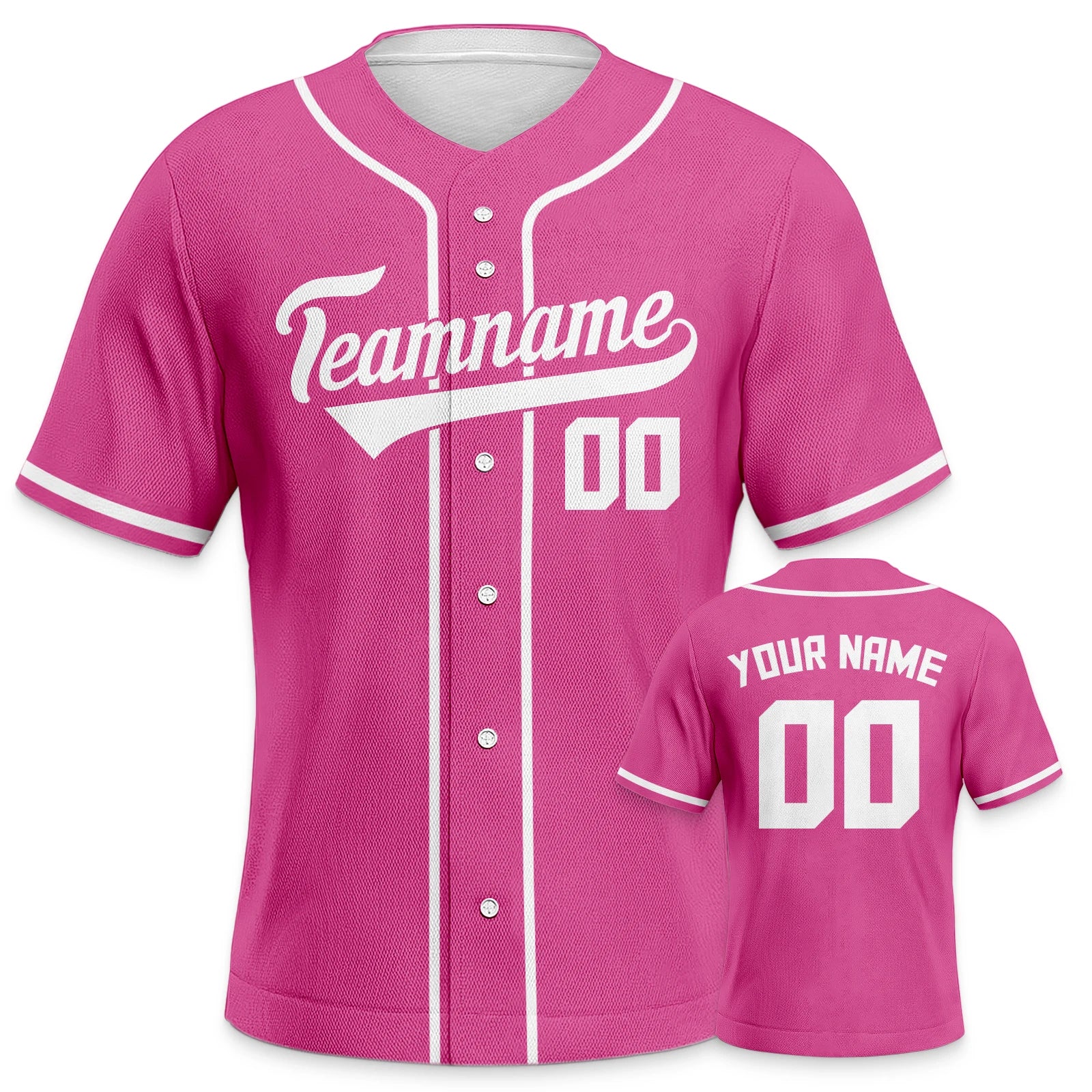 Personalized Men's Baseball Jersey