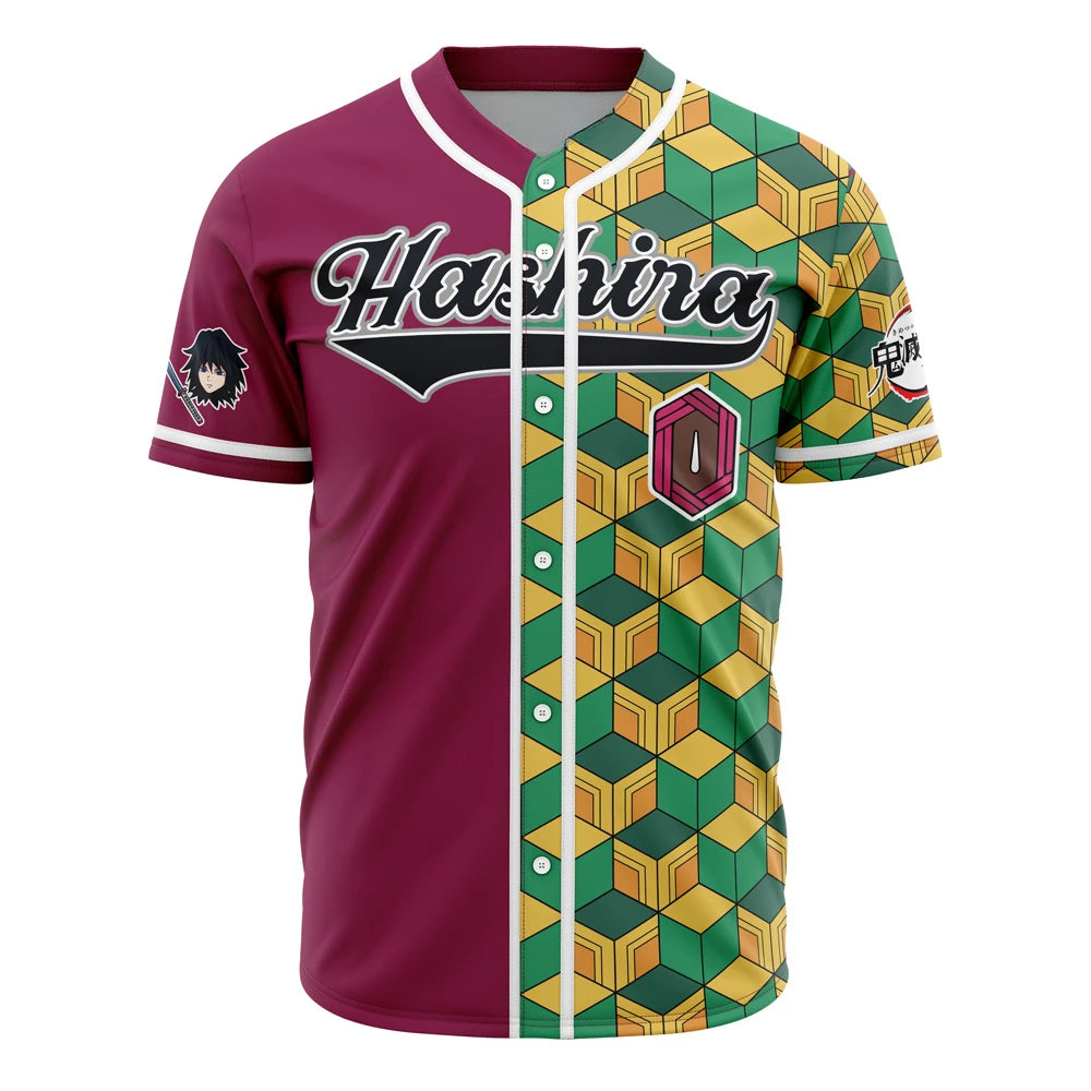 Custom Gotei 13 Bleach Baseball Jersey