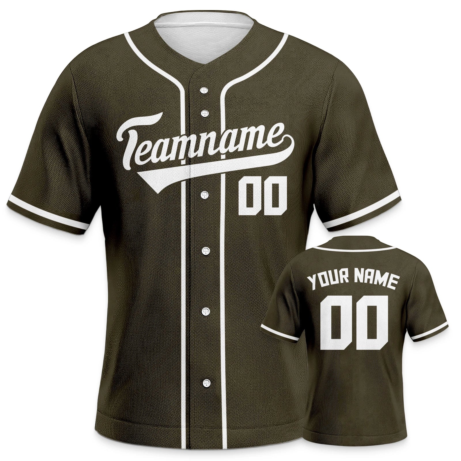 Personalized Men's Baseball Jersey