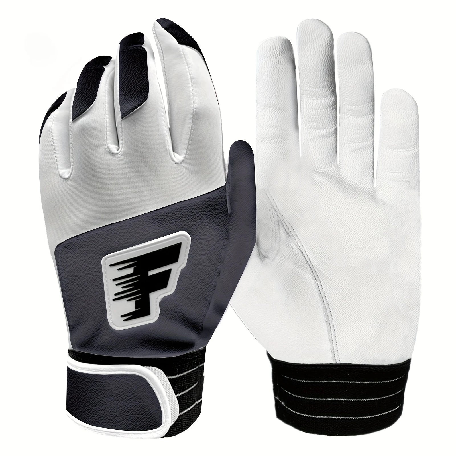 Kids Cabretta PU Leather Batting Gloves