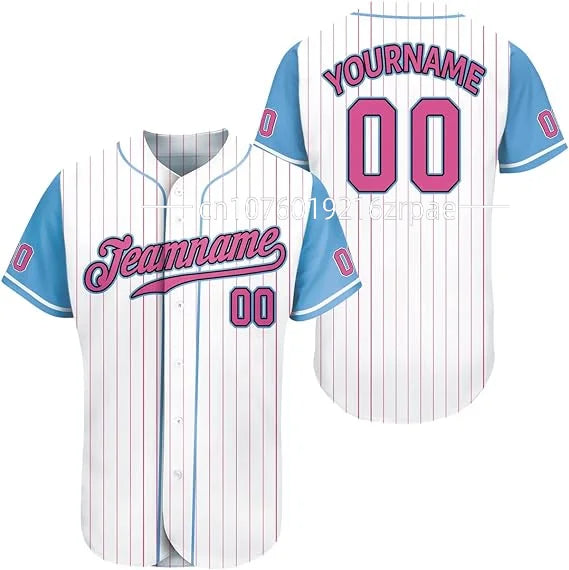 Customizable Baseball Jersey Team Shirt