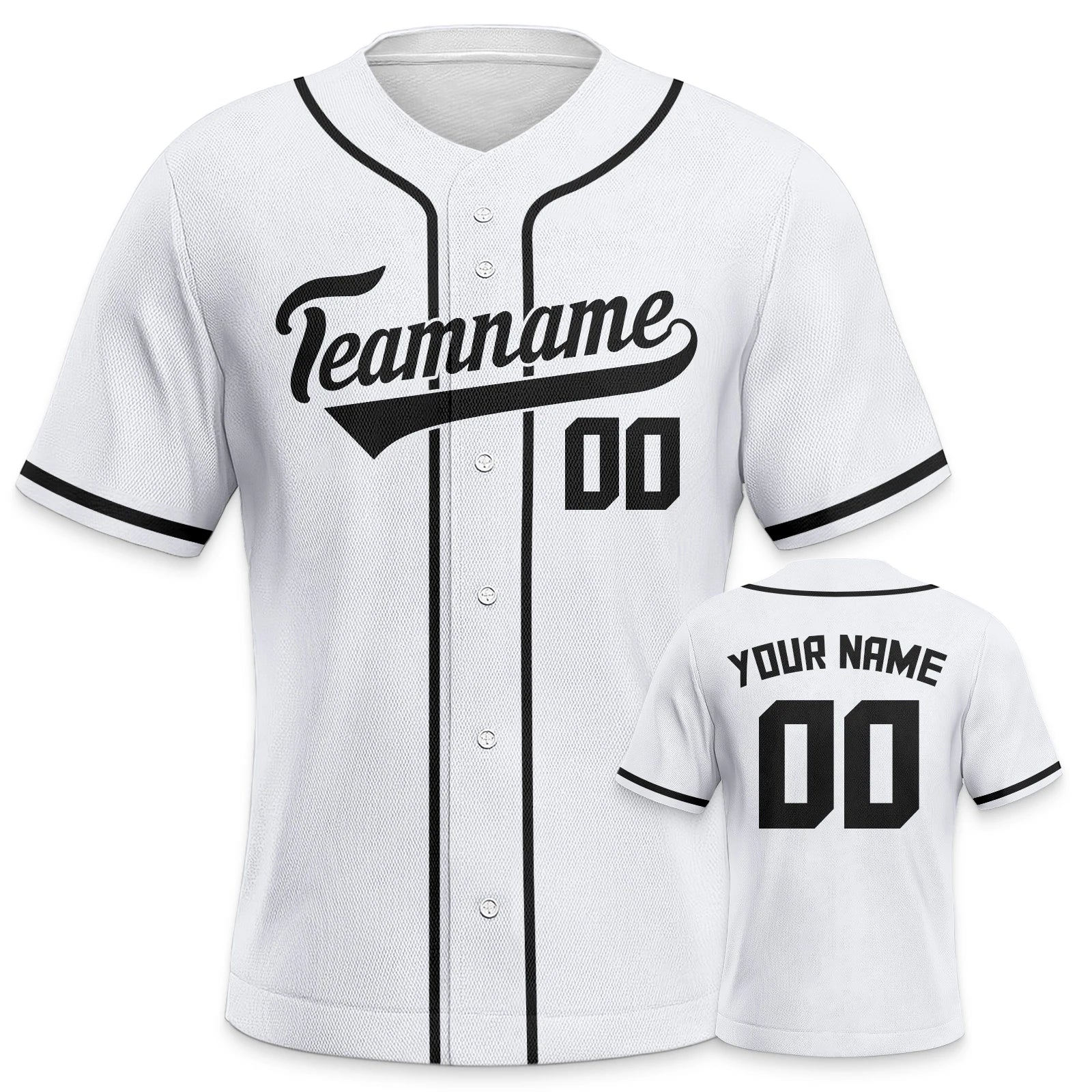 Personalized Men's Baseball Jersey