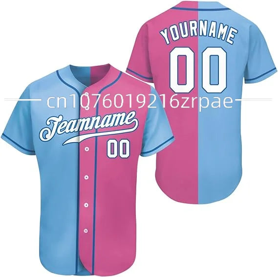 Customizable Baseball Jersey Team Shirt
