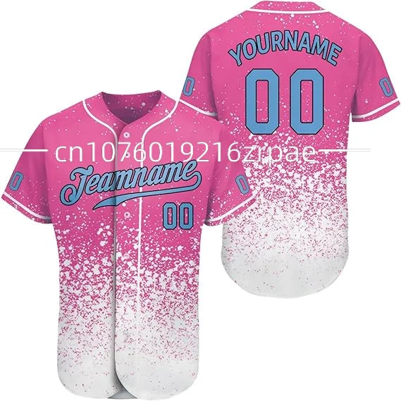 Customizable Baseball Jersey Team Shirt