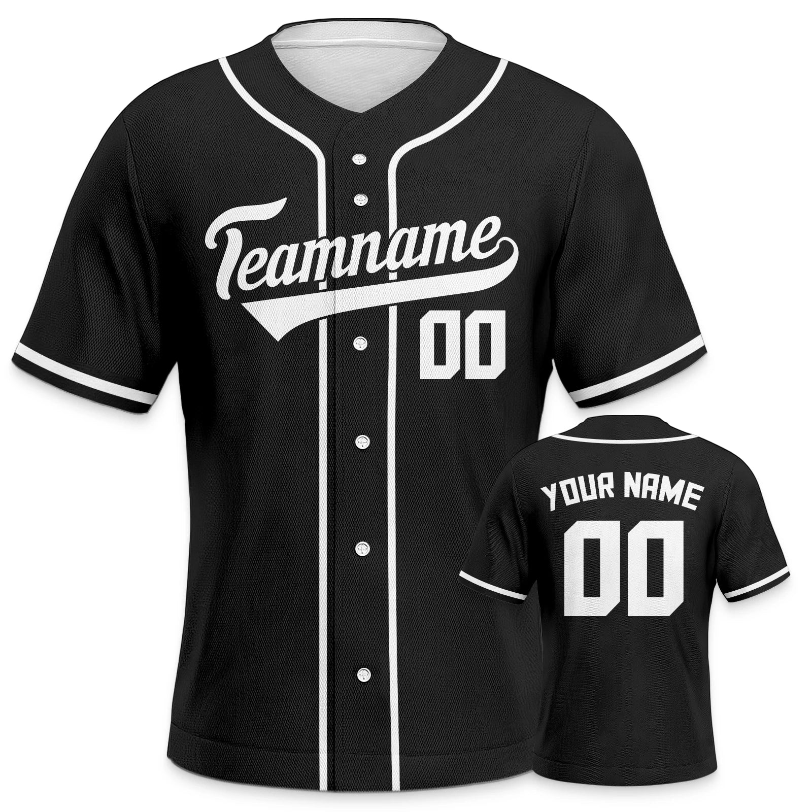 Personalized Men's Baseball Jersey