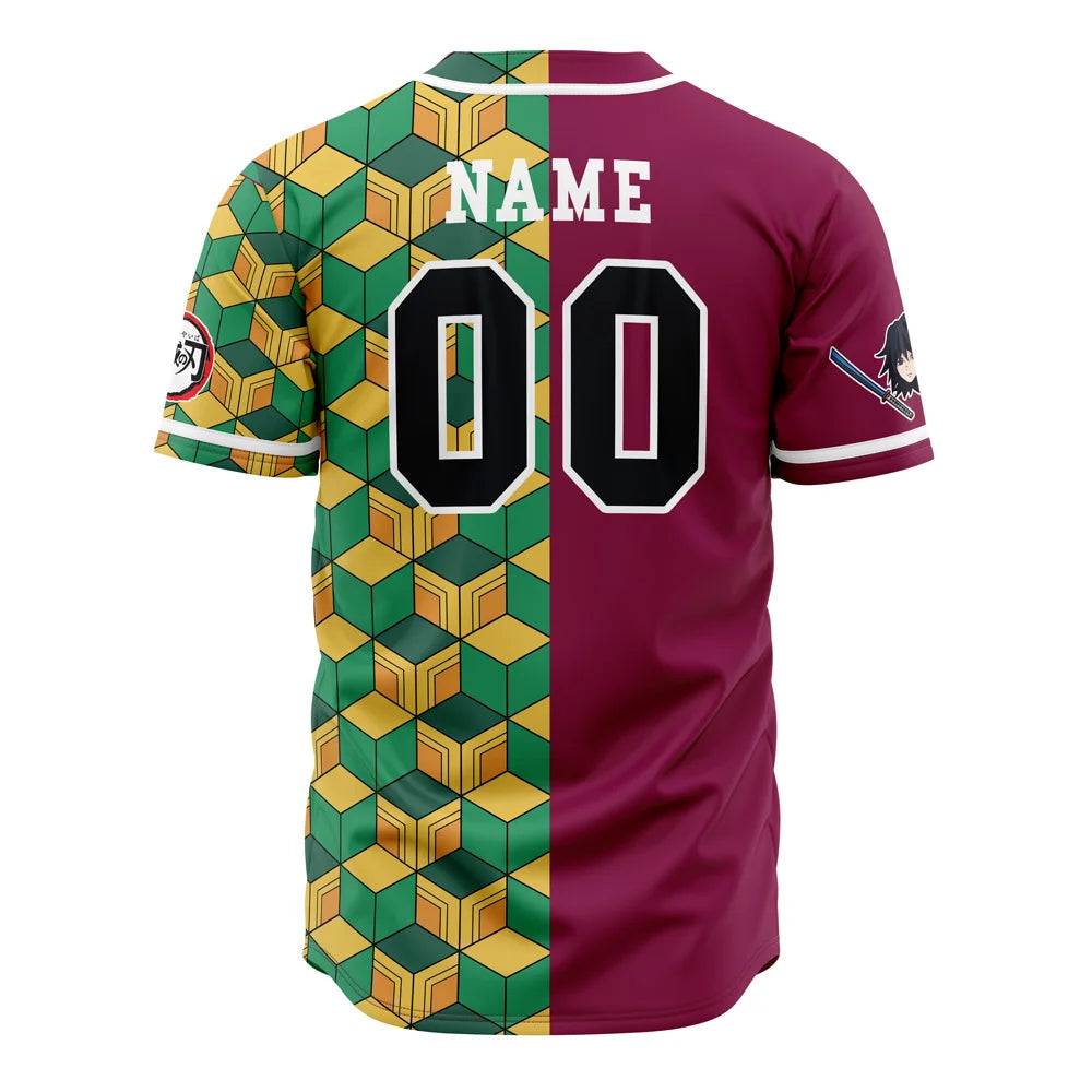 Custom Gotei 13 Bleach Baseball Jersey