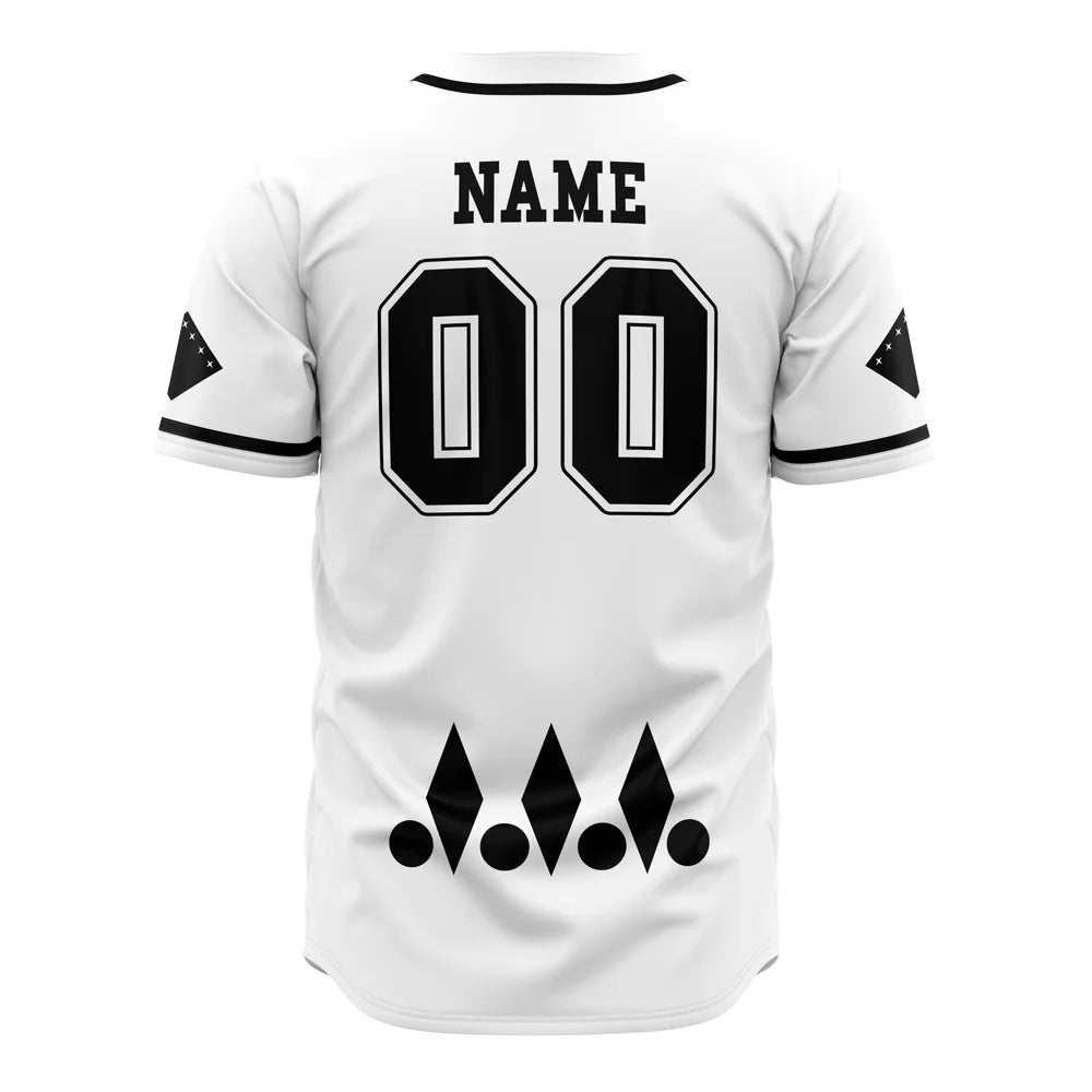 Custom Gotei 13 Bleach Baseball Jersey