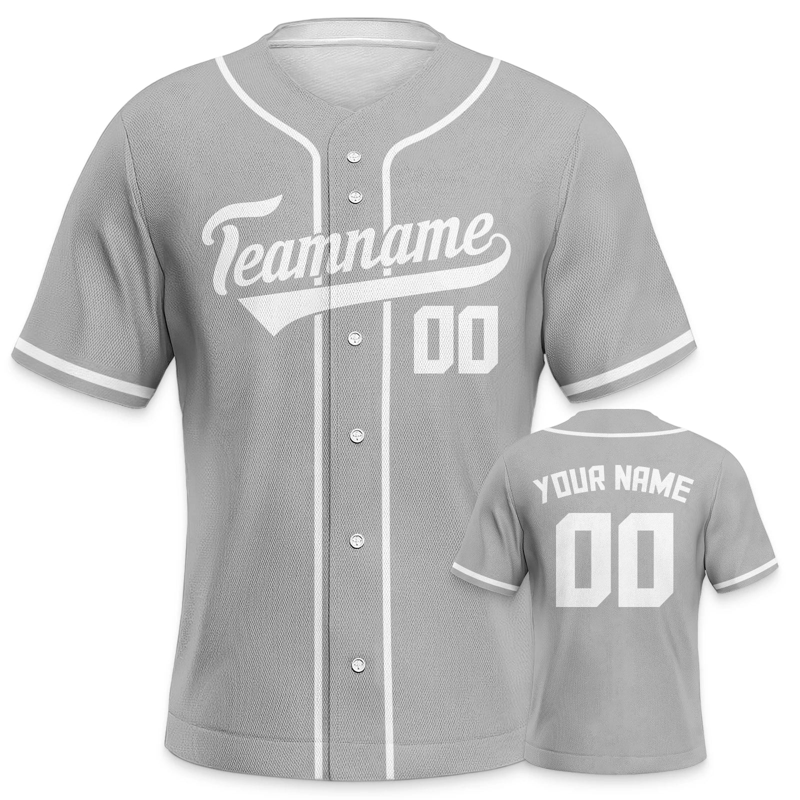 Personalized Men's Baseball Jersey